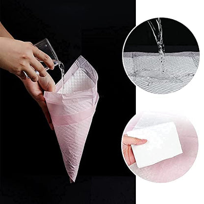 Amakunft 200 Pcs Rabbit Pee Pads, 18" x 13" Pet Toilet/Potty Training Pads, Super Absorbent Guinea Pig Disposable Diaper for Hedgehog, Hamster, Chinchilla, Cat, Reptile and Other Small Animal