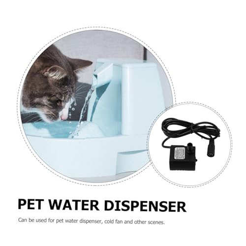 Happyyami 4pcs Fountain Pump for Pet Water Fountain Compact Submersible Dc Design for Fish Tanks Energy-efficient and Easy to Install for Cats and Dogs