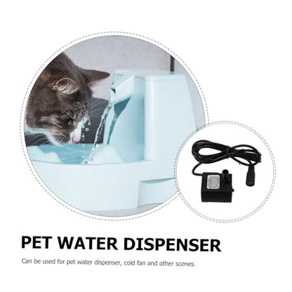 Happyyami 4pcs Fountain Pump for Pet Water Fountain Compact Submersible Dc Design for Fish Tanks Energy-efficient and Easy to Install for Cats and Dogs