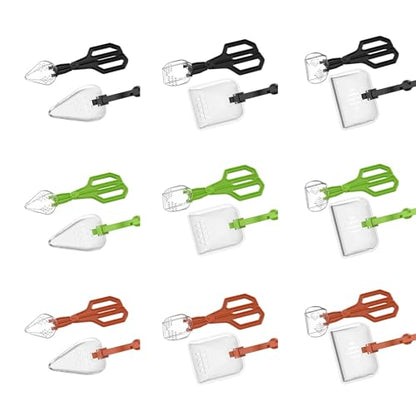 Reptiles Feeding Tongs,Clear Reptiles Feeding Tongs Gentle Creature Catcher Tool with Ergonomic Grip for Safe Handling Easy