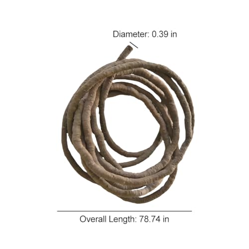 1pc Artificial Vine Decoration for Home Office Wedding Indoor Outdoor Wall Hanging Fake Greenery DIY Tropical Rainforest Habitat Reptile Terrarium Decor Party