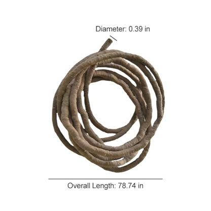 1pc Artificial Vine Decoration for Home Office Wedding Indoor Outdoor Wall Hanging Fake Greenery DIY Tropical Rainforest Habitat Reptile Terrarium Decor Party