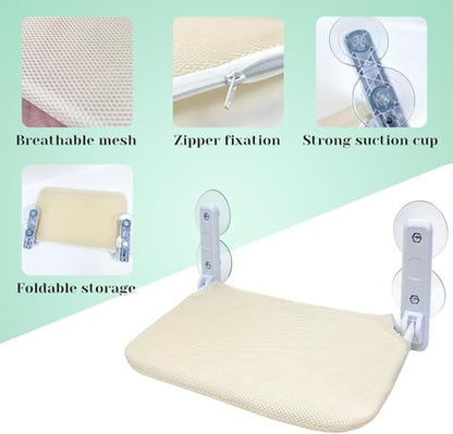 Large Bearded Dragon Hammock Foldable Reptile Lounger with Powerful Suction Cup Soft Lizard Window Perch Reptile Bed Breathable Bearded Dragon Accessories for Lizard Gecko Chameleon