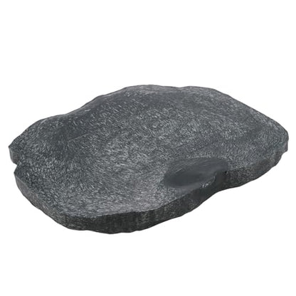 Tortoise Water Dish, Resin Snake Water Bowl, Reptile Food Feeding Dish for Tortoise, Lizard, Iguana, Frog, Snake, Pet, Amphibian