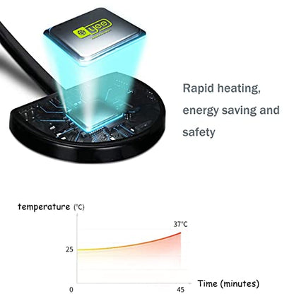 Reptile Heating Mat with Temperature Adjustment, Waterproof Reptile Heat Pad Under Tank Terrarium Heater for Amphibians, Small Animals, Seeding (14W - 11 x 11 in) - color: 14W - 11x11 IN