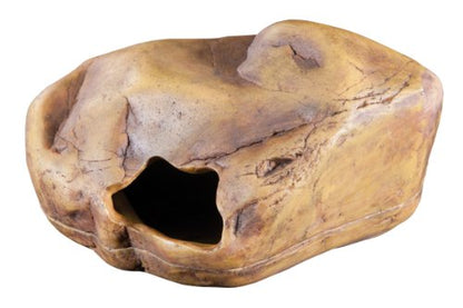Exo Terra Gecko Cave for Reptiles and Amphibians, Large - Reptile Hideout to Help Alleviate Stress - size: Large