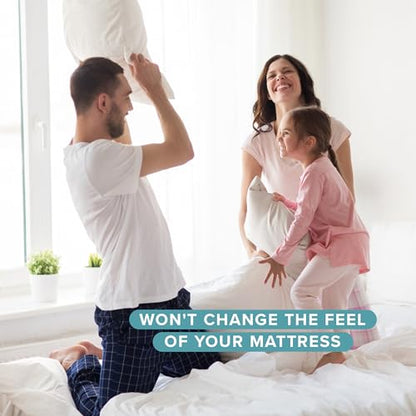 Bare Home Waterproof Quilted Mattress Protector (Queen) - Cooling Mattress Pad - Protects Against Spills - Easily Washable - Elastic Fitted Mattress Cover - Stretch-to-Fit up to 15 Inches Deep (Queen) - color: White, size: Queen (Mattress Pad)