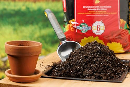 Sun Gro Horticulture 8-Quart Black Gold 1310102 Purpose Potting Soil With Control, Brown/A