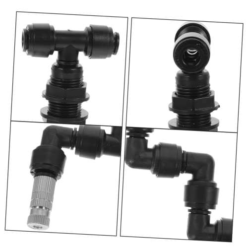Toyvian Reptile Mister Spray Head for Tank and Garden Universal Nozzle Adjustable Spray for Ecological Landscape and Moss Spraying - size: 14.00X13.50X2.00CM