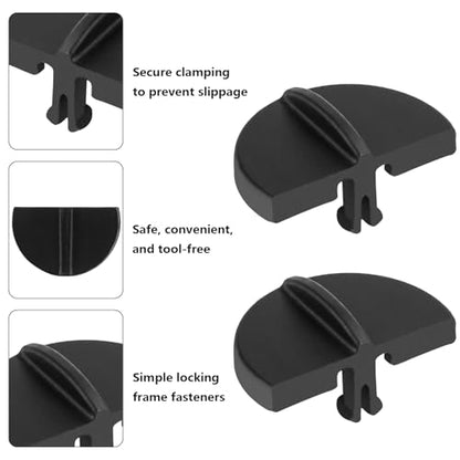 Enclosures Lid Clip Compatible with Exo Terra, Suitable for Terrariums and Animal Cages, Easy-Lock Frame 6Pcs