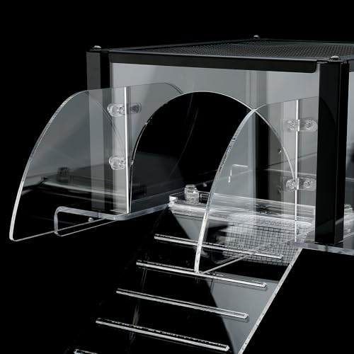 Turtle Topper Basking Platform for Aquatic Turtles 10/20/29/55 Gallon Tank, Aquatic Reptile Ramp Dock, Terrace, Accessories - size: Large