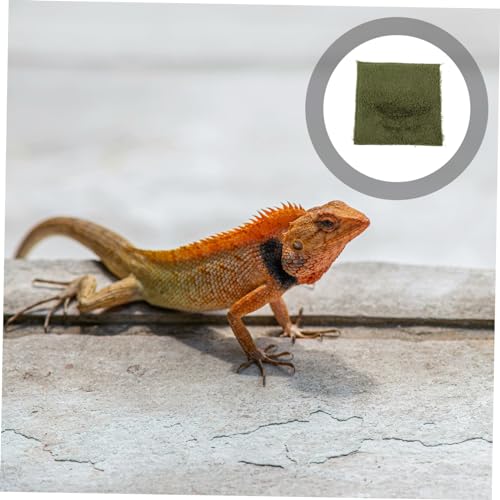 Mipcase Reptile Carpet Liner Mat for Snakes Lizards Turtles Breathable Washable Bedding for Terrarium for Pet Comfort Moisture Retaining Faux Grass Mat
