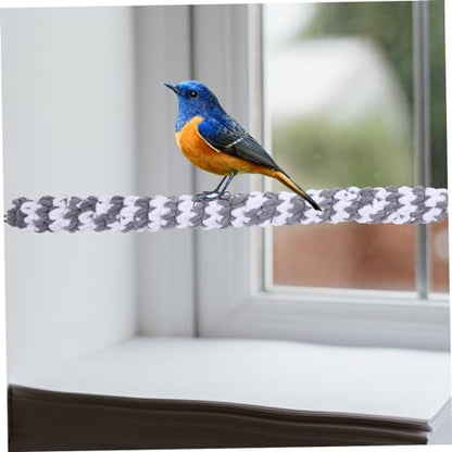 Happyyami 2pcs Parrot Climbing Rope Reptile Swing Toys Reptile Climbing Vine Snake Climbing Branch Reptile Swing Rope Parrot Reptile Rope Terrarium Hanging Branch Represent Cotton Pet