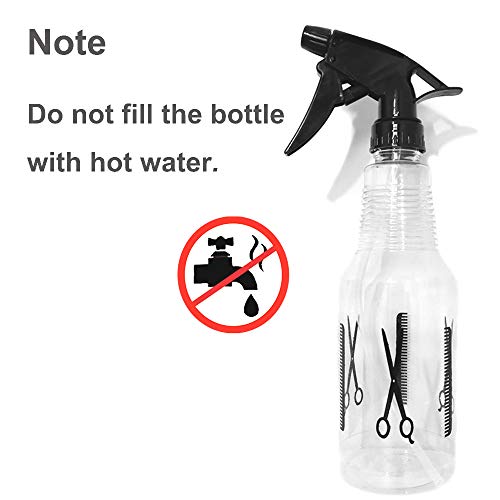 Avenoir Mister Spray Bottle, 16.9oz/500ml Adjustable Spray Storage Container for Hair, Plant and Home Cleaning - color: 500ml Bottle