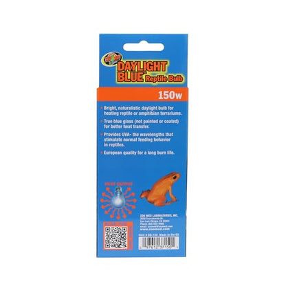 Zoo Med Daylight Blue Reptile Bulb 150 Watts - Pack of 3