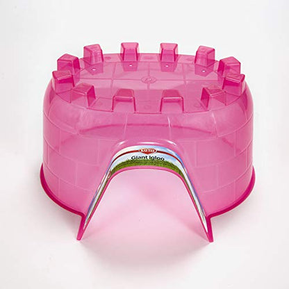 Kaytee Igloo Habitat Hideout for Pet Rabbits, Ferrets, Guinea Pigs, and Other Small Animals, Giant (Pack of 3) - size: Giant (Pack of 3)