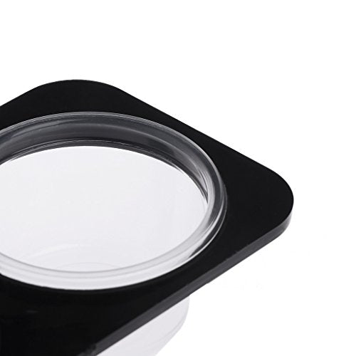 XISAOK Suction Cup Reptiles Feeder Bowl Anti-Escape Food Bowl Drinker Bowl for Tortoise