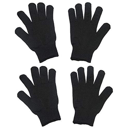 Bird Training Anti-Bite Gloves, Level 5 Protection, Parrot Chewing Working Safety Protective Gloves for Cockatiels - color: 2 Pairs