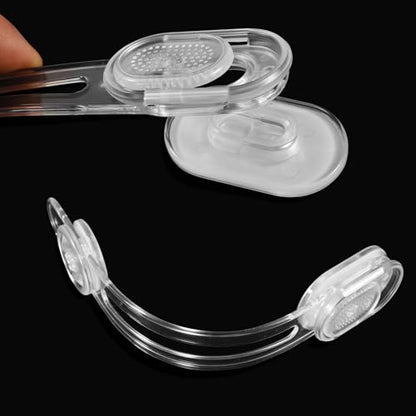 2pcs Reptile Terrarium Lock for Sliding Door, Adhesive Bearded Dragon Tank Safety Lock No Drill Multi-Purpose Reptile Enclosure Cage Reinforcement for Corners Cabinet Draws (Clear)