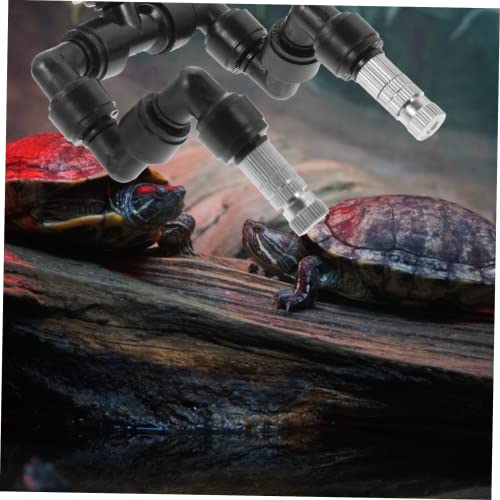 Kisangel Nozzle for Reptile Tanks Fine Mist Sprayer for Plants and Moss Easy Installation for and