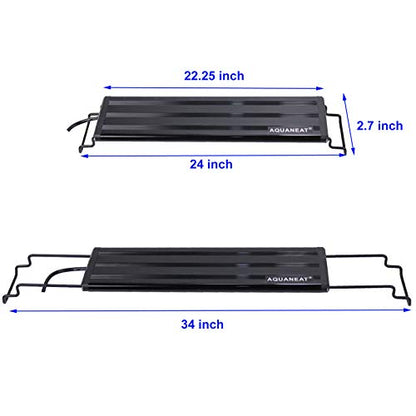 AQUANEAT LED Aquarium Light Blue and White for 24 Inch to 34 Inch Fish Tank Light Fresh Water