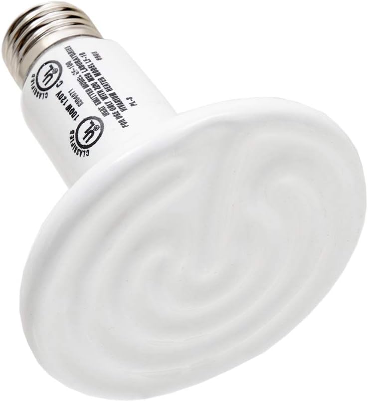 Zoo Med ReptiCare Ceramic Infrared Heat Emitter 100 Watts - Pack of 6