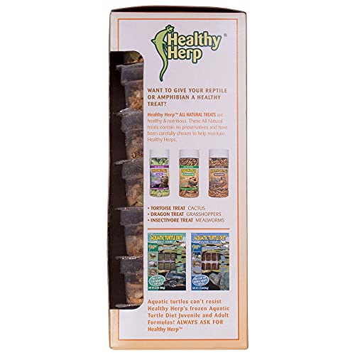 Healthy Herp Bearded Dragon Food Instant Meal for Reptiles - Nutritious Bearded Dragon Accessories, Bearded Dragon Food - Made in USA - for Box Turtles, Lizards, Tortoises - 7 x 0.2 oz (5.7g) Cups - size: 0.2 Ounce (Pack of 7), style: 7-Pack Cups