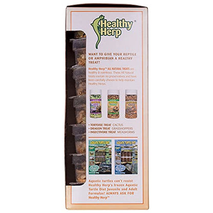 Healthy Herp Bearded Dragon Food Instant Meal for Reptiles - Nutritious Bearded Dragon Accessories, Bearded Dragon Food - Made in USA - for Box Turtles, Lizards, Tortoises - 7 x 0.2 oz (5.7g) Cups - size: 0.2 Ounce (Pack of 7), style: 7-Pack Cups