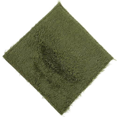Beaupretty Reptile Carpet Substrate Liner for Terrarium Washable Turtle Lizard Bedding Mat for Tortoise and Climbing Pets Natural-Looking Reusable Habitat Carpet for Snakes and Amphibians