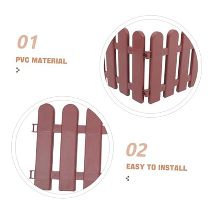 SUPVOX 4pcs Tortoise Exercise Playpen Modular Weatherproof Animal Barrier Fence Outdoor Enclosure for Garden Small Pet Pen
