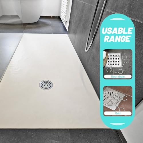 10pcs Stainless Steel Floor Drain Grate Hooks Bathroom Drain Removal Tool Tub Strainer Lifting Hooks for Shower and Sink Maintenance