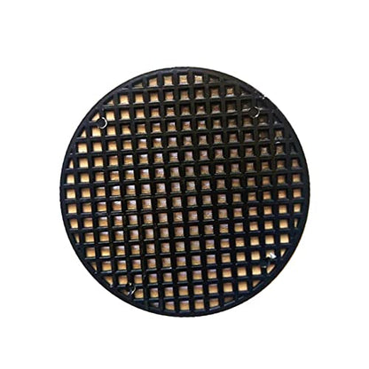 BESPORTBLE 100pcs Flower Pot Mesh Pad Diameter Anti-Corrosion Grid Mat for Breathable Bottom Drainage Net for Indoor and Outdoor Plant Growth