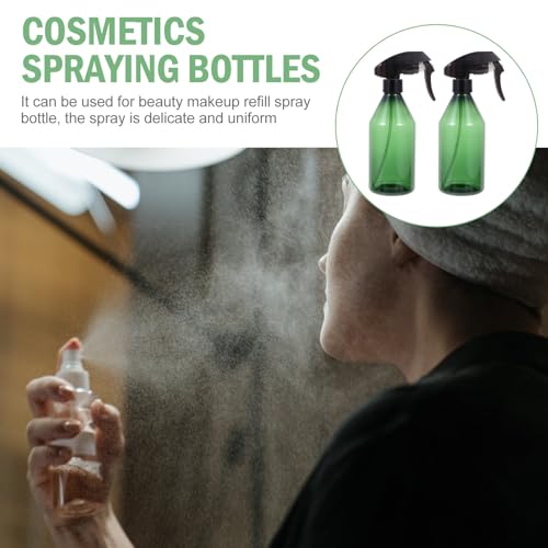 2pcs 300ml Plant Watering Spray Bottles with Fine Mist for Hairdressing and Indoor Gardening Household Refillable Sprayers for Flowers and Balcony Plants