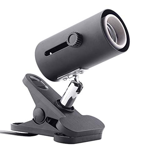 Superdream Reptile Lamp Fixture Holder, Adjustable Stand Socket for Pet Brooder Lizard Turtle Snake Aquarium Habitat Heat Lamps (Black) - color: Black