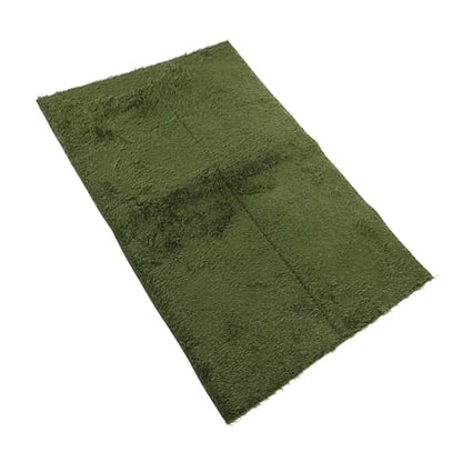 Reptile Carpet Mat for Tortoise Lizards and Snakes Washable and Reusable Terrarium Bedding Moisture-Resistant Pet Cage Liner for Climbing Pets Comfortable Habitat Ground Cover
