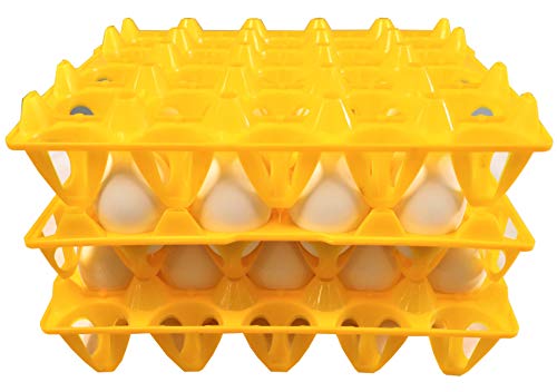 6 RITE FARM PRODUCTS 20 EGG PLASTIC TRAYS FOR DUCK GOOSE TURKEY PEAFOWL CARTON
