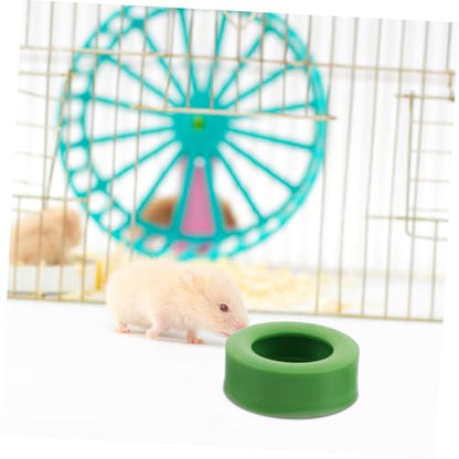 YARNOW 6pcs Reptile Feeding Bowl Spill-Resistant Design Escape Prevention for Bearded Dragons Geckos Lizards Detachable Bottom Easy to Clean Small Reptile Food Dish