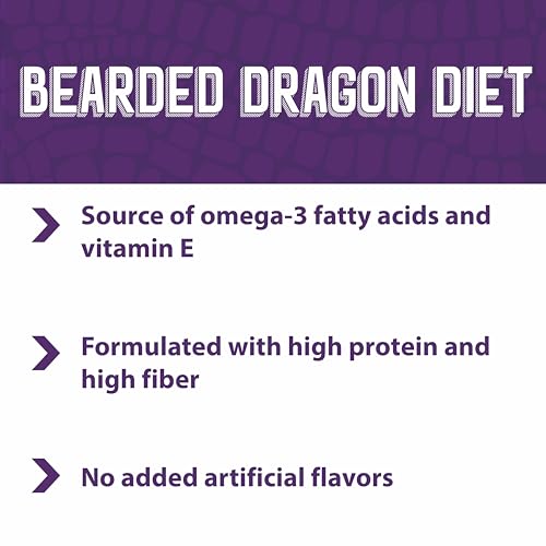 Mazuri | Bearded Dragon Food - Insect Portion of a Complete Diet | 8 Ounce (8 oz) Bag - size: 8 Ounce (8 oz) pack of 1