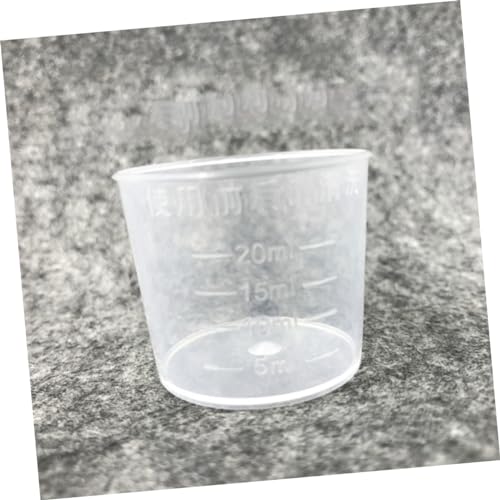 Abaodam 30Pcs Reusable Measuring Cups for Reptiles Feeding Dish for Lizard Gecko Snake Safe Food Water Containers for Pets for Daily Feeding Control