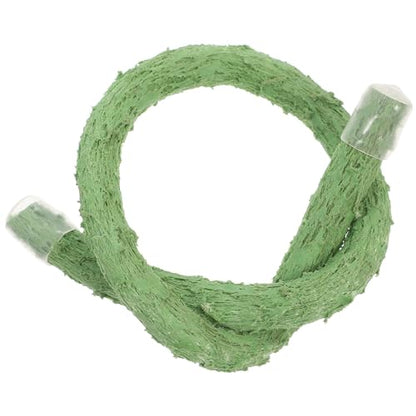 Cabilock Realistic Vine Reptile Climbing Branch with Suction Cups and End Caps, 0.5m Artificial Plant Decor for Hermit Crab, Gecko, Lizard, Snake Terrarium Habitat Accessories