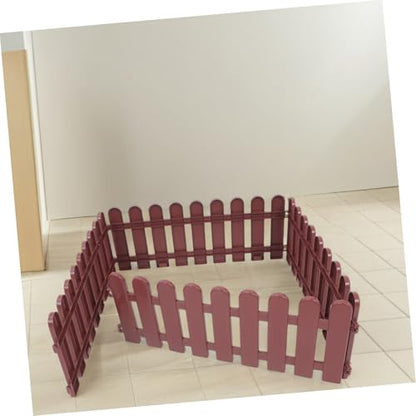 SUPVOX 4pcs Tortoise Exercise Playpen Modular Weatherproof Animal Barrier Fence Outdoor Enclosure for Garden Small Pet Pen