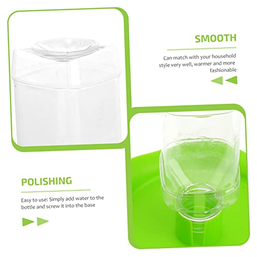 UKCOCO Reptile Water Feeder Bowl Automatic PET Fountain for Tortoises Lizards and Frogs Adjustable Water Dispenser Easy Clean Design