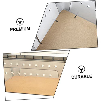 BESPORTBLE Reptile Breeding Box Cushion Paper Kraft Paper Mat for Reptiles Box Liner Moisture Absorbing and Durable Breeding Supplies