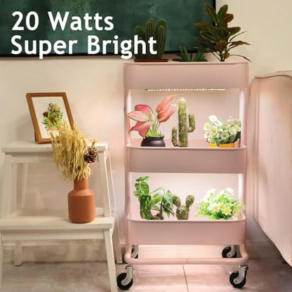 LBW Plant Grow Light, Full Spectrum Plant Light for Indoor Growing, 270 LEDs Growing Lamp with Auto On/Off Timer 4/8/12H, 3 Lighting Modes, 10 Dimmable Levels, 2 Pack - size: 2 Packs