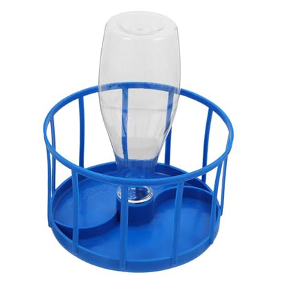 Leopard Gecko Feeding Dish Reptile Water Bowl Large Reservoir Easy to Clean Automatic Water Feeder