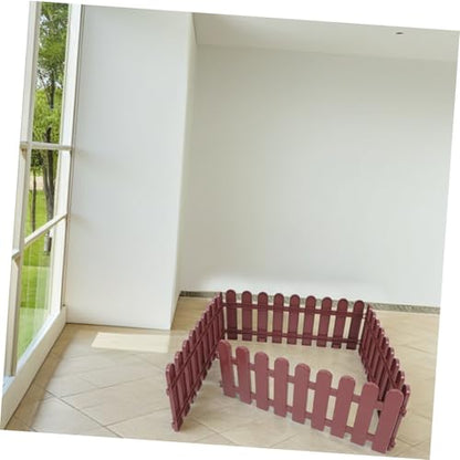 4pcs Pet Tortoise Fence Outdoor Reptile Playpen Portable Plastic Barrier Safe Enclosure for Turtle Reptile Accessories DIY Layout Weatherproof
