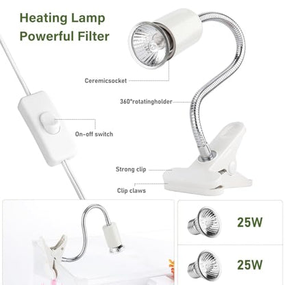 Small Turtle Starter Kit with Integrated Pump, Basking Light, Clear Acrylic 3-Layer Easy Cleaning Turtle Tank Aquarium for Small Reptiles - size: M+Light+Water Pump