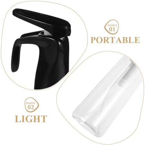 Refillable Continuous Spray Bottles 2pcs 200ml Plastic Fine Mist Water Mister for Hair Styling Plant Care and Skin Hydration