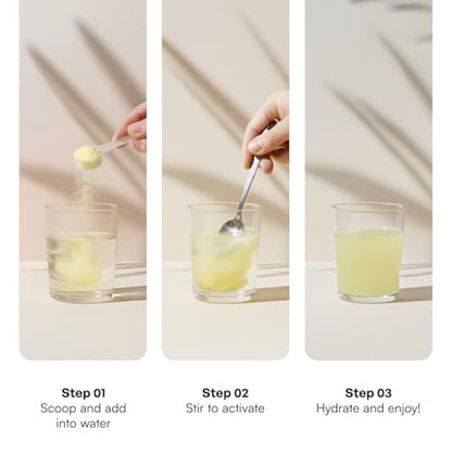 KEY NUTRIENTS Multivitamin Electrolytes Powder No Sugar - Refreshing Lemonade Electrolyte Powder - Sodium & Energy Supplement - Hydration Powder - No Calories - 90 Servings - Made in USA