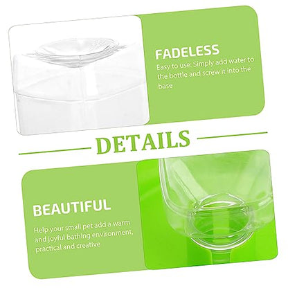 Totority 1Pc Automatic Water Feeder for Reptiles Durable Pet Water Dispenser Drinking Fountain for Tortoise and Lizard Easy to Design for Gecko Tanks and Terrariums